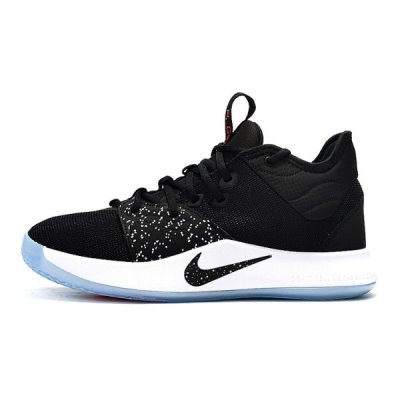 Nike Erkek Pg 3 Siyah / Kırmızı Spor Ayakkabı Türkiye - M4Z5PMRM